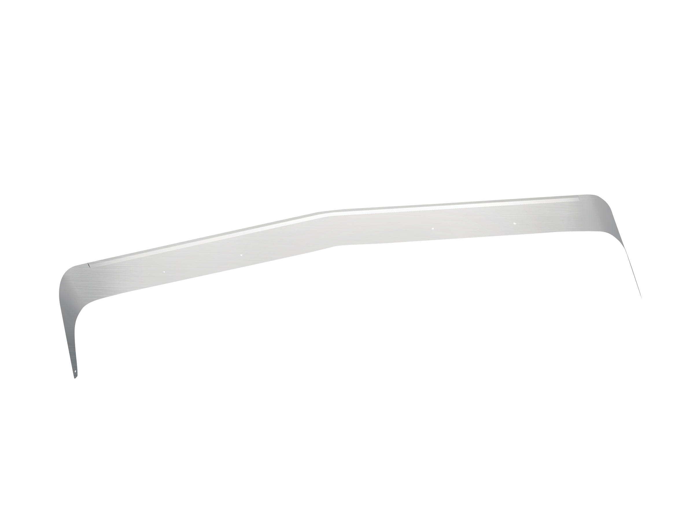 Stainless 2007+ Kenworth T800 Wide Hood & C500 Bug Deflector