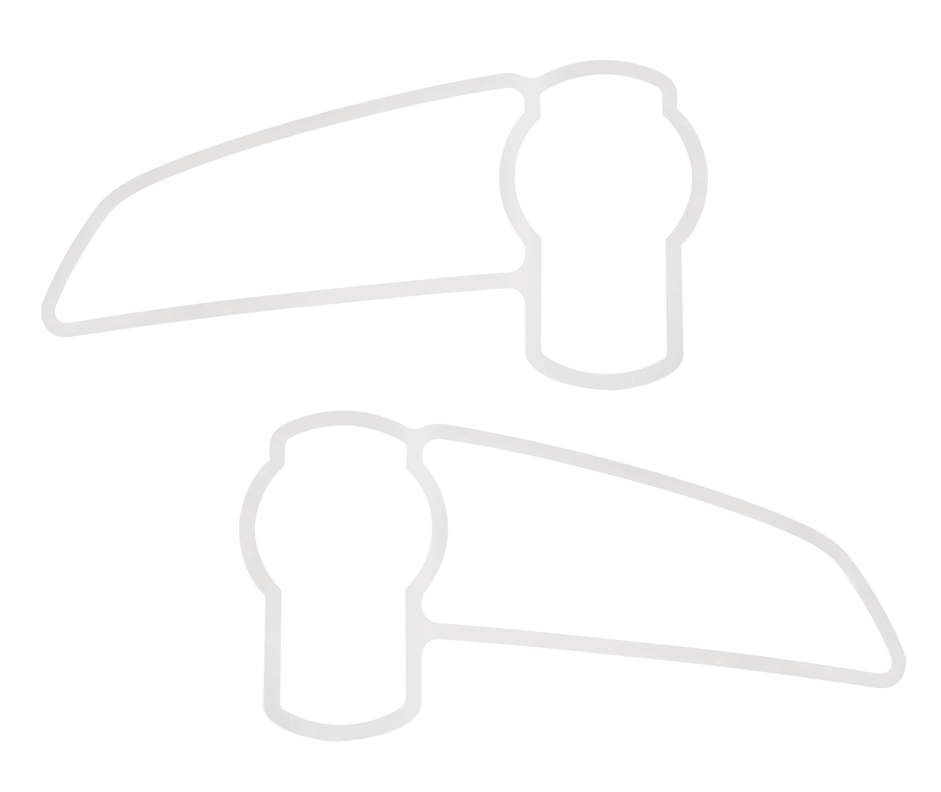 Stainless 2008+ Kenworth T660/T370 Air Intake Logo Trim