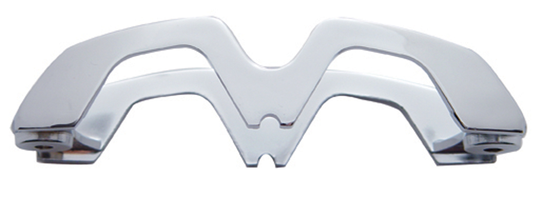 Chrome Plastic Tiger Eye Light Lens Guard