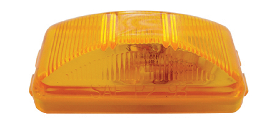 Rectangular Incandescent Clearance/Marker Light - Amber