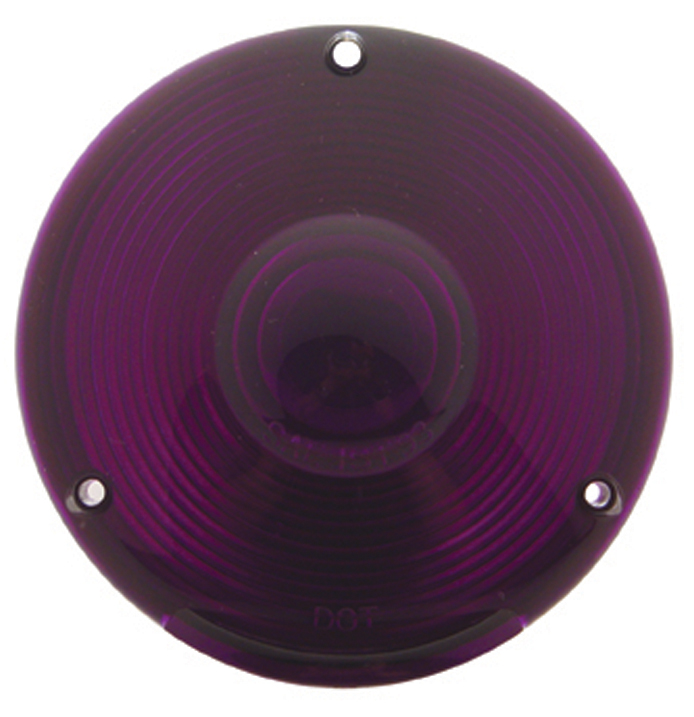 Plastic Turn Signal Lens - Purple