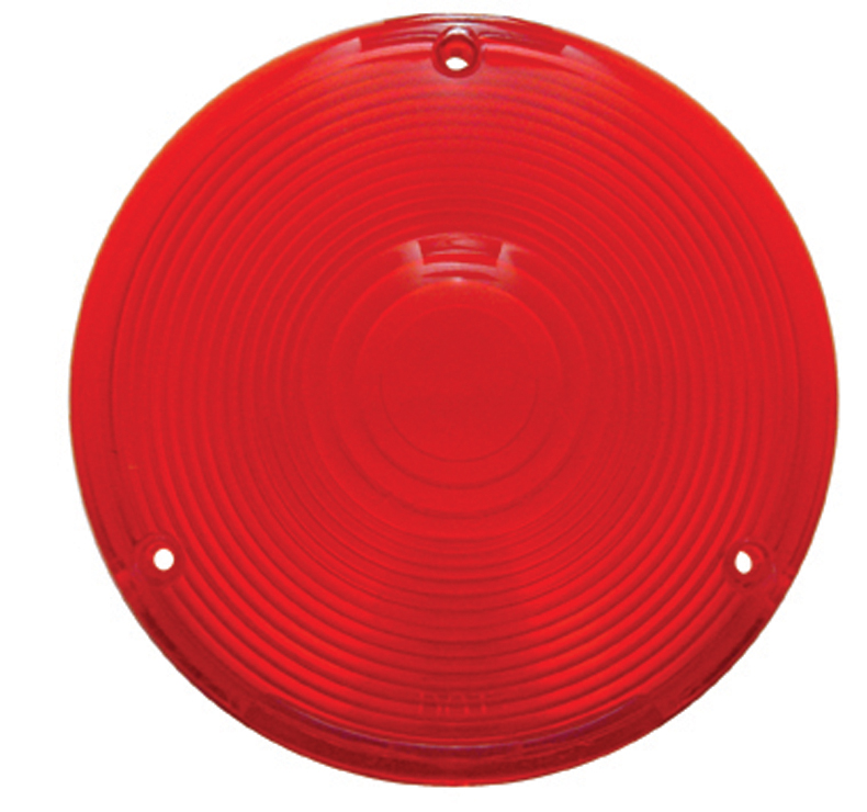 Plastic Turn Signal Lens - Red