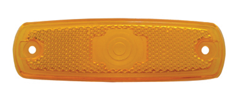 Rectangular Peterbilt Marker/Marker Light Lens - Amber