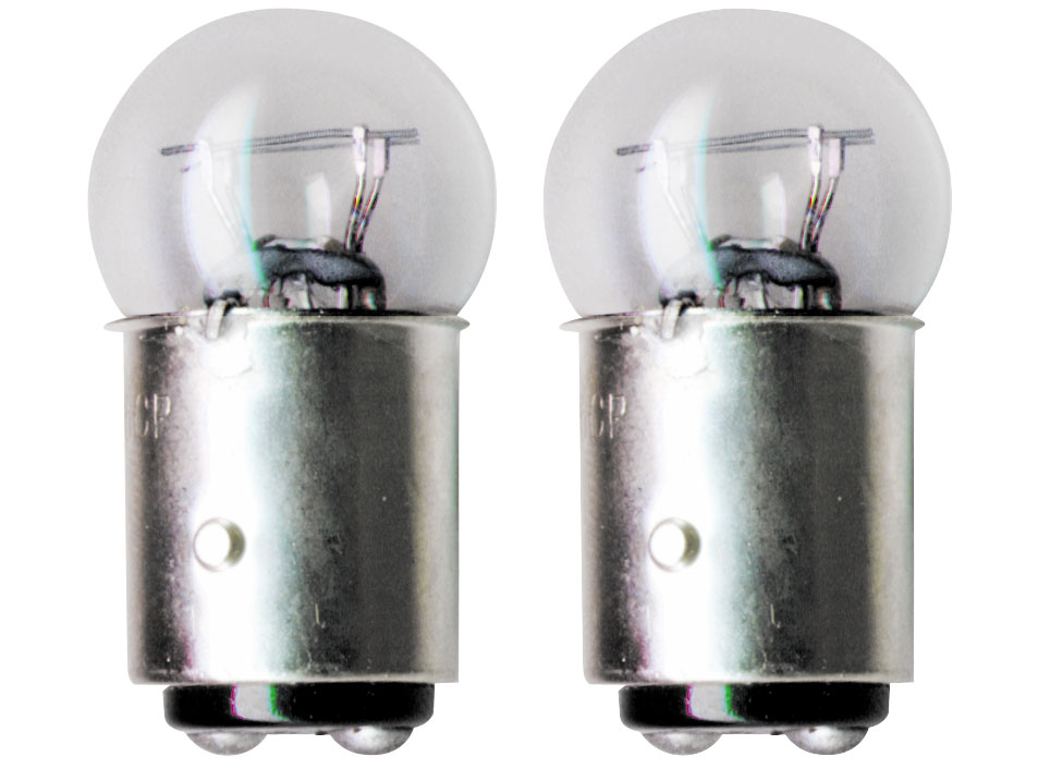 (2/Card) Medium 21/6 Cp 6V Tail Light Bulb