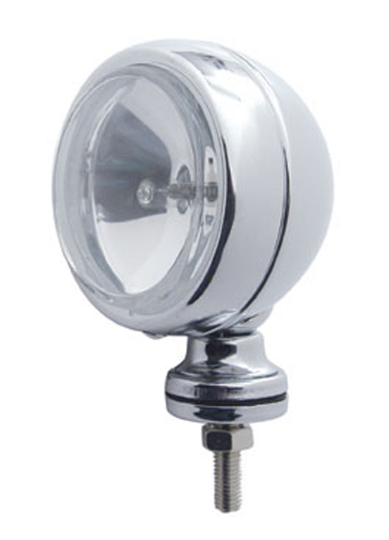 Chrome 4" Off Road Halogen Light - Clear
