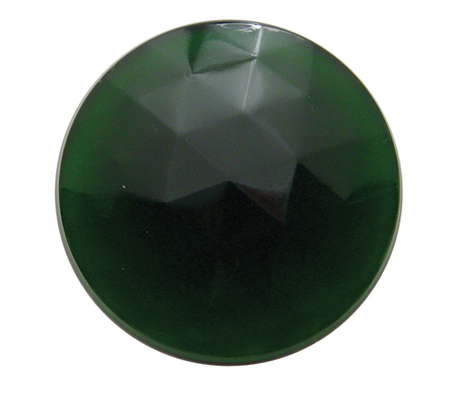 *Closeout* Glass Dome Light Jewel - Green