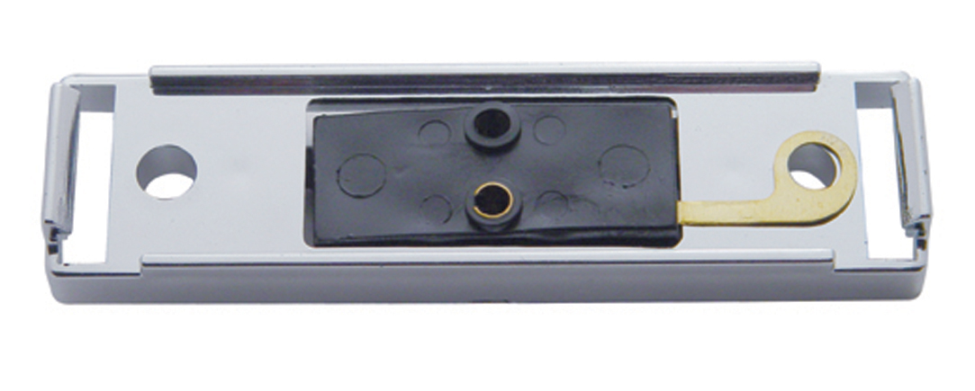 Chrome Mounting Bracket For 2 Bulb Rectangular Clearance/Marker Light