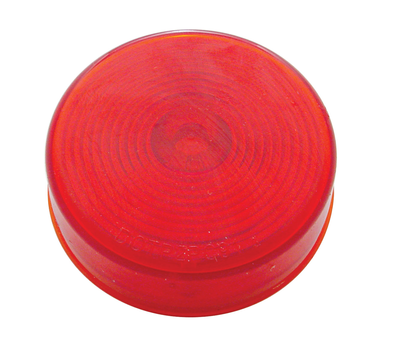 Incandescent 2 1/2" Flat Clearance/Marker Light - Red Lens