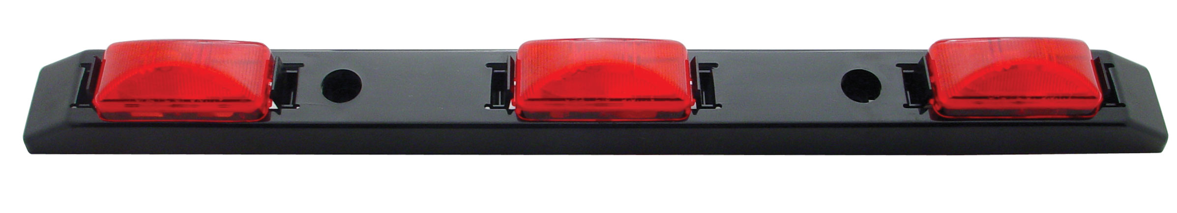 Incandescent Identification Bar Light - 3 Sealed Red Light
