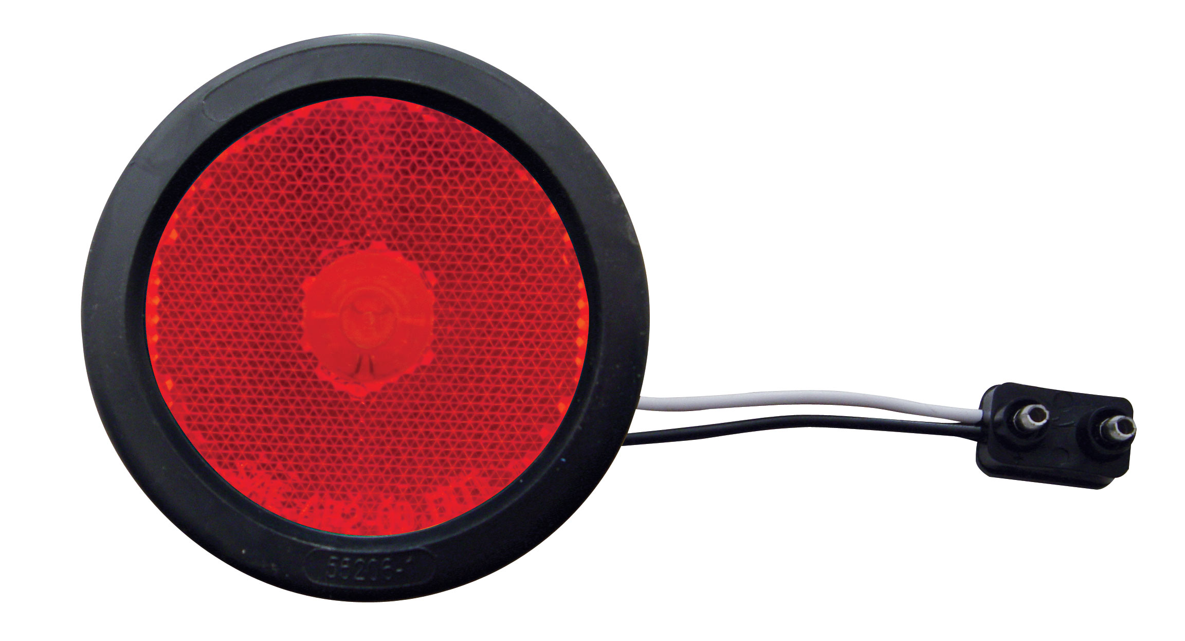 Incandescent 2 1/2" Reflector Clearance/Marker Light Kit - Red