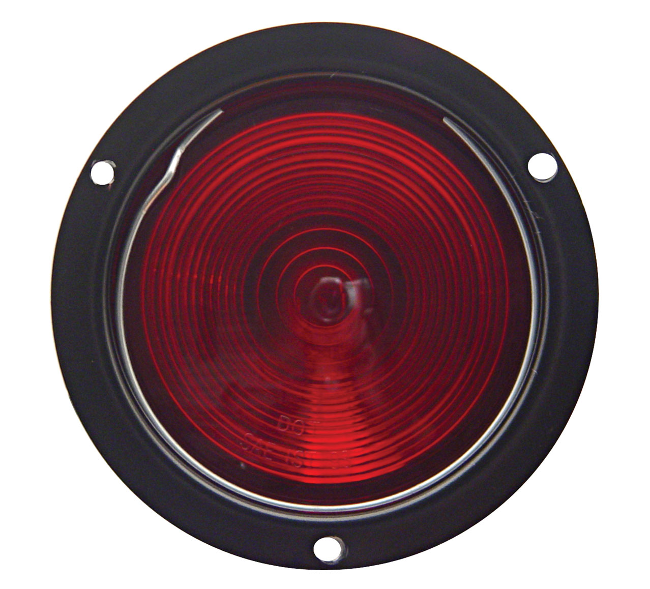 Incandescent 4" S/T/T Deep Dish Light - Red