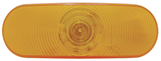 Incandescent Oval P/T/C Light - Amber