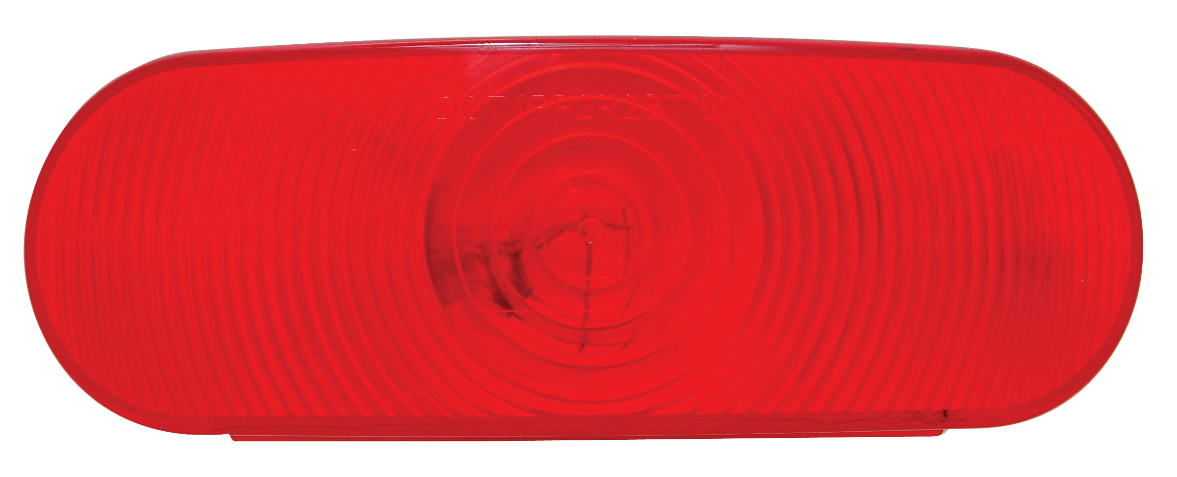 Oval S/T/T Incandescent Light - Red Lens