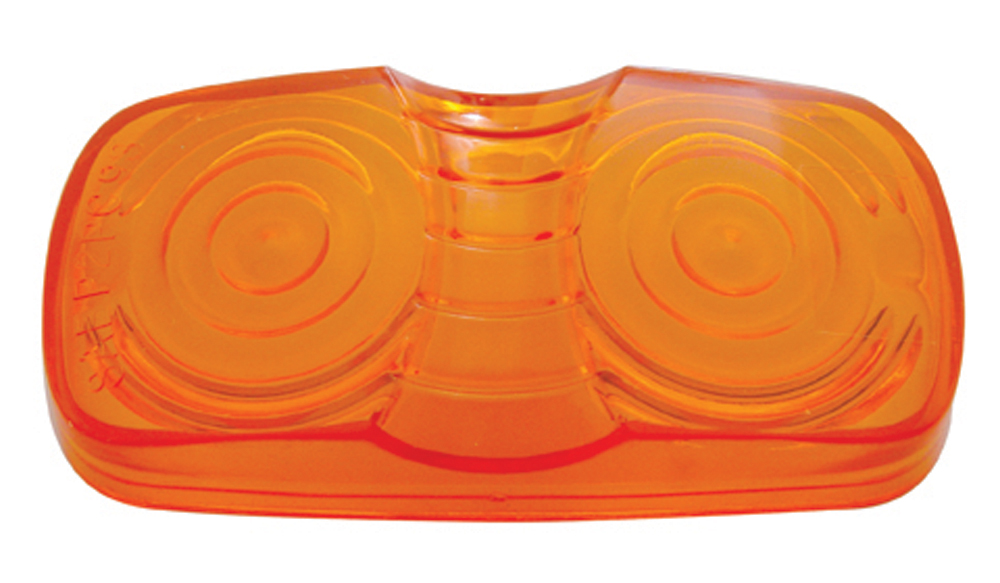 Tiger-Eye Clearance/Marker Light Lens - Amber