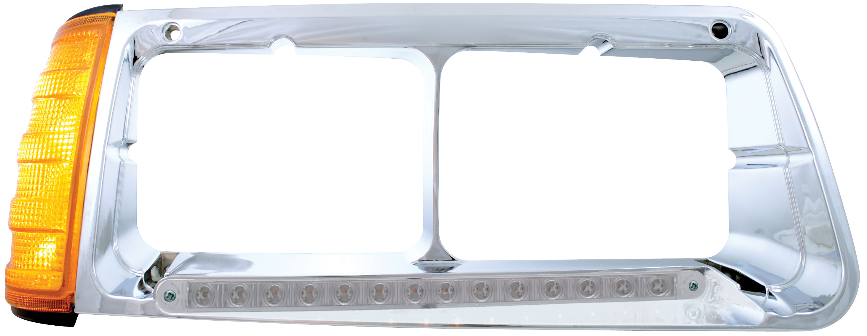 14 Amber Led Freightliner Fld Passenger Side Headl