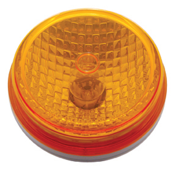 Incandescent 4" Crystal P/T/C Light - Amber