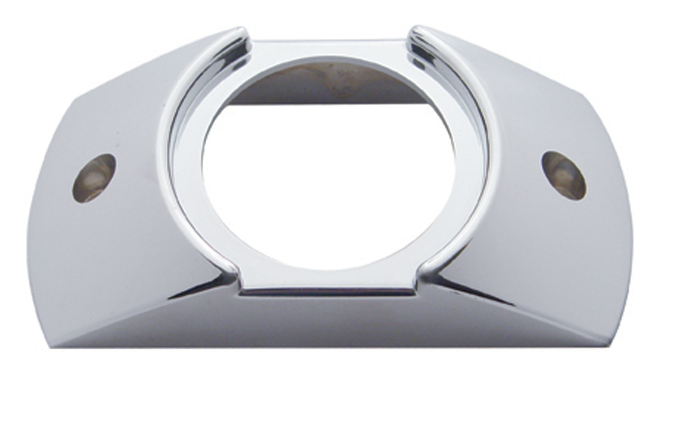 Chrome Plastic 2" Branch Deflector