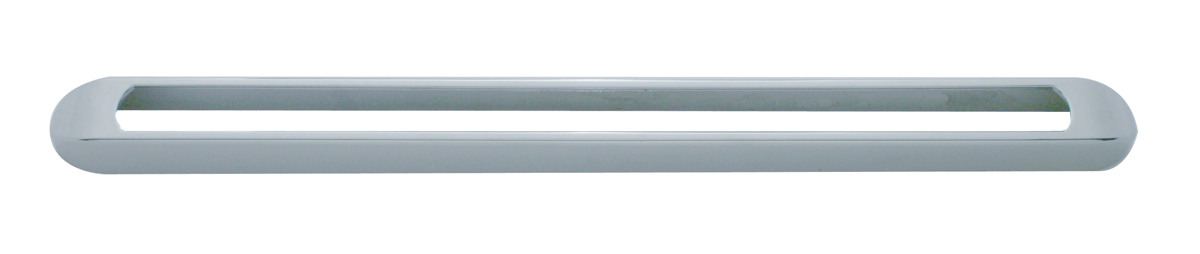 Chrome Plastic 17 1/4" Light Bar Bezel