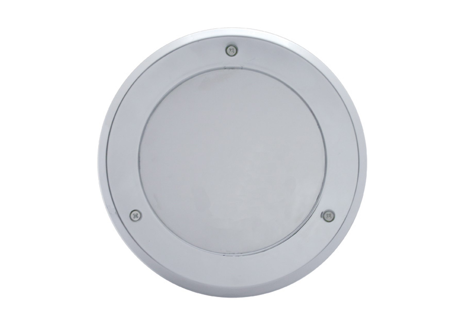 Chrome Plastic 4" Mirror Bezel