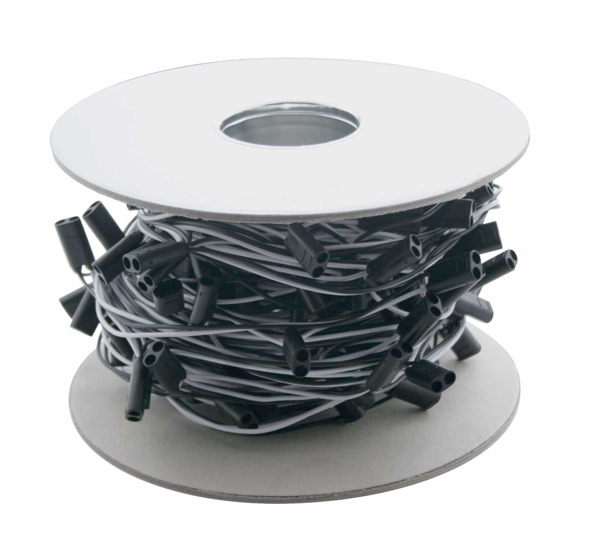 (Roll) Double Bullet Plug Wire Harness - 124' Long W/ 10' Wire Lead, Approximately 150 Plug