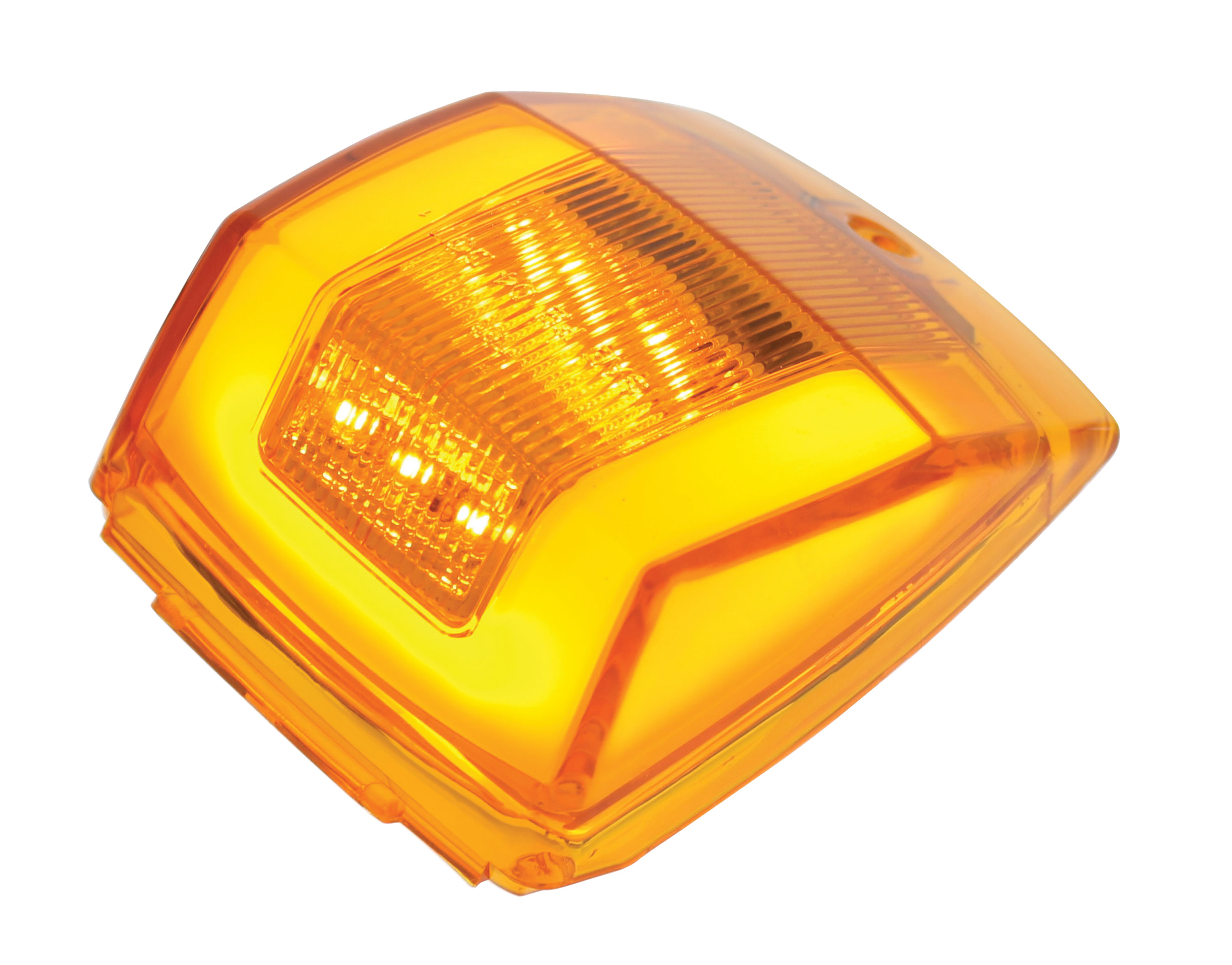 24 Led Cab Light - Glo Light Amber Led/Amber Lens
