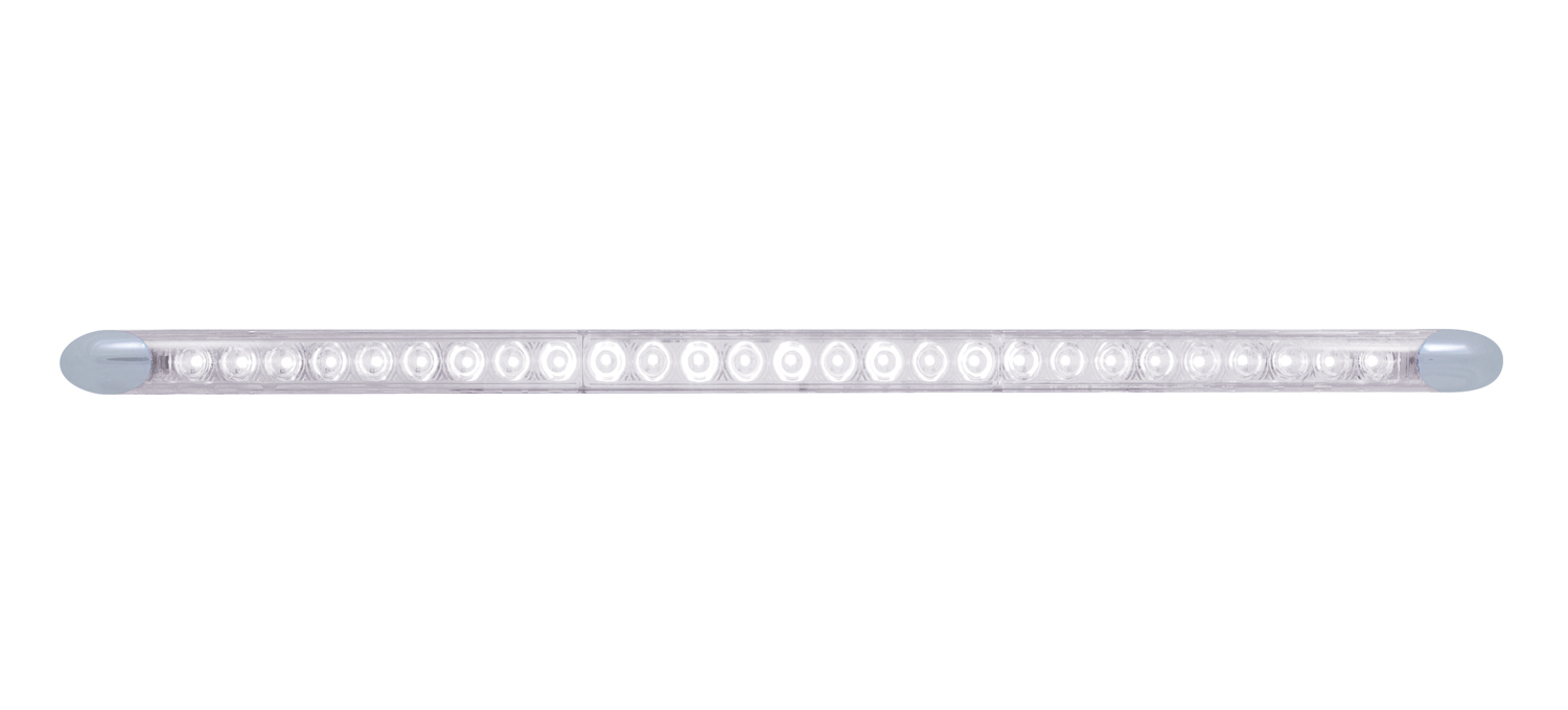 27 High Power Led 21 3/4" Auxiliary/Utility Light Bar -White Led/Clear Lens