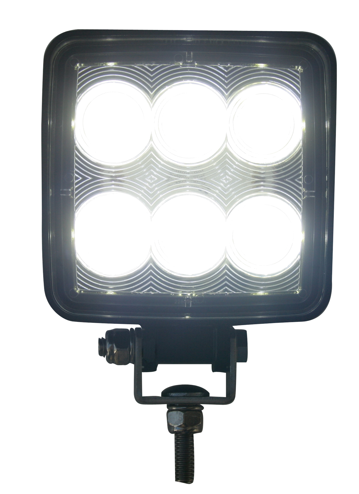 6 High Power Led Square 12V/24V Work Light