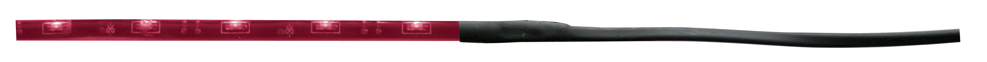 45 Red Led 35 1/4" Flex Light - Wire Exit Right