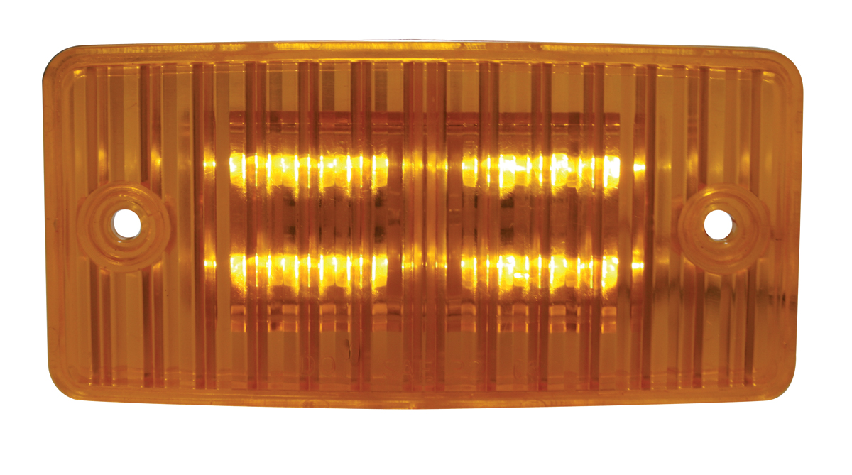 16 Amber Led Freightliner Cab Light - Amber Lens