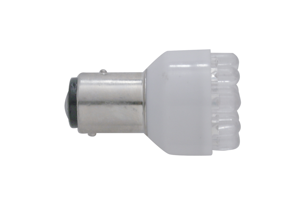 12 Super Bright Led 1157 Bulb - White
