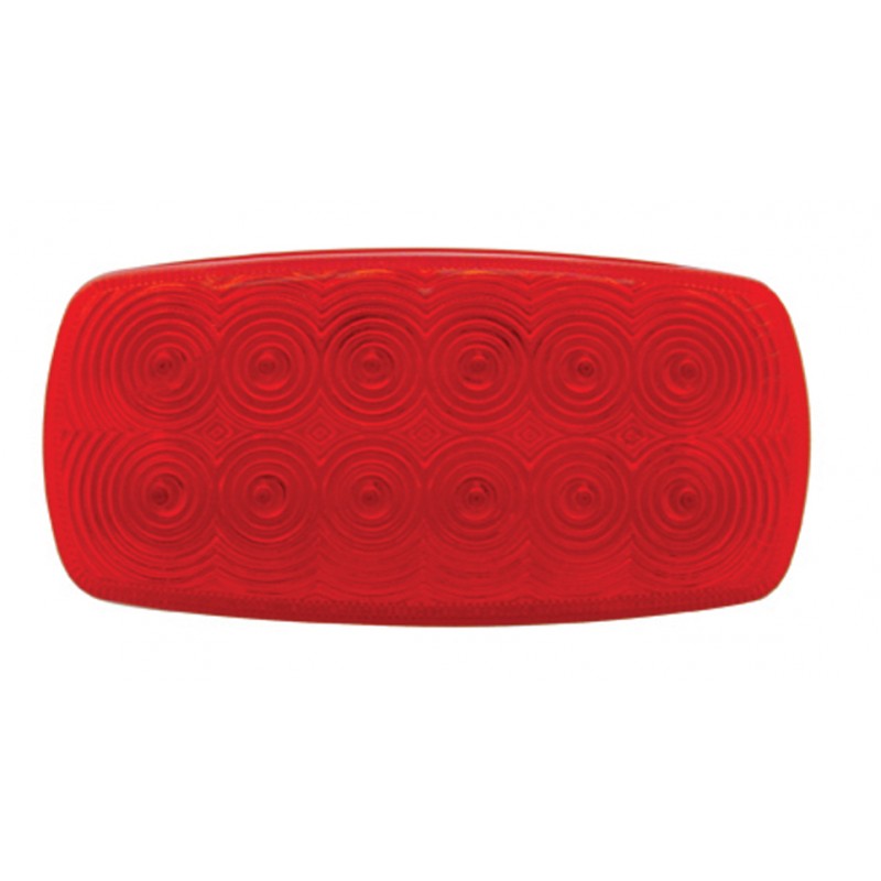 12 Led Rectangular Clearance/Marker Light Base