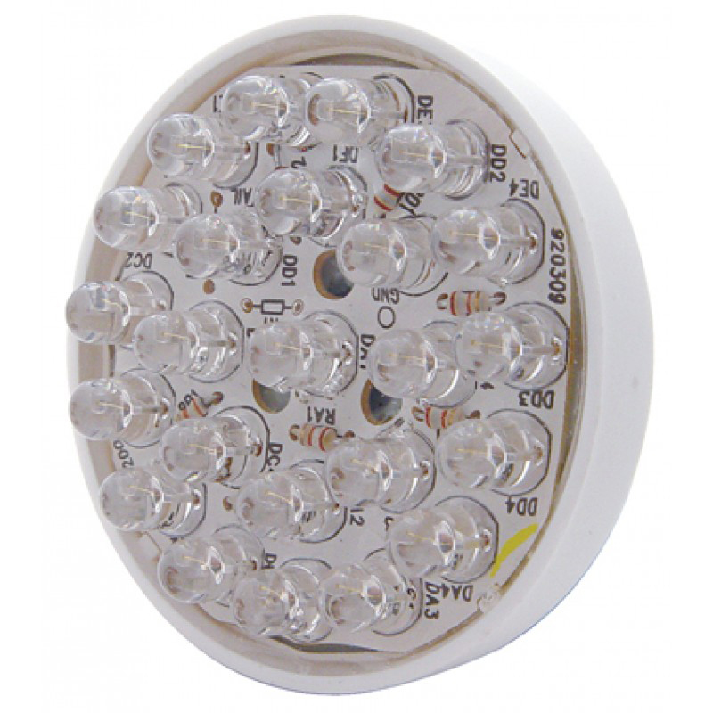 *2Nd* 24 Red Led 1156 Bulb - Single Contact