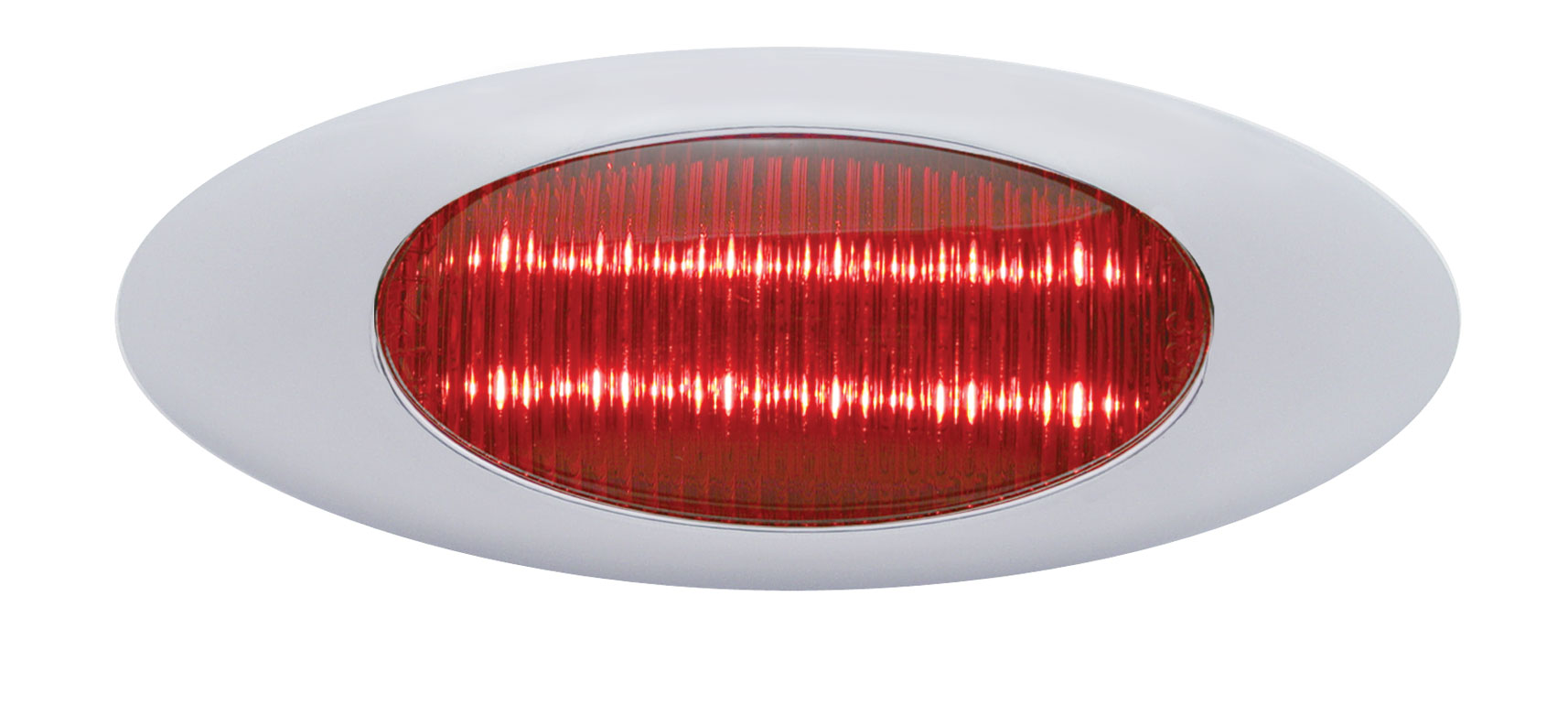 12 Red Led "Phantom I" Clearance/Marker Light - Red Lens