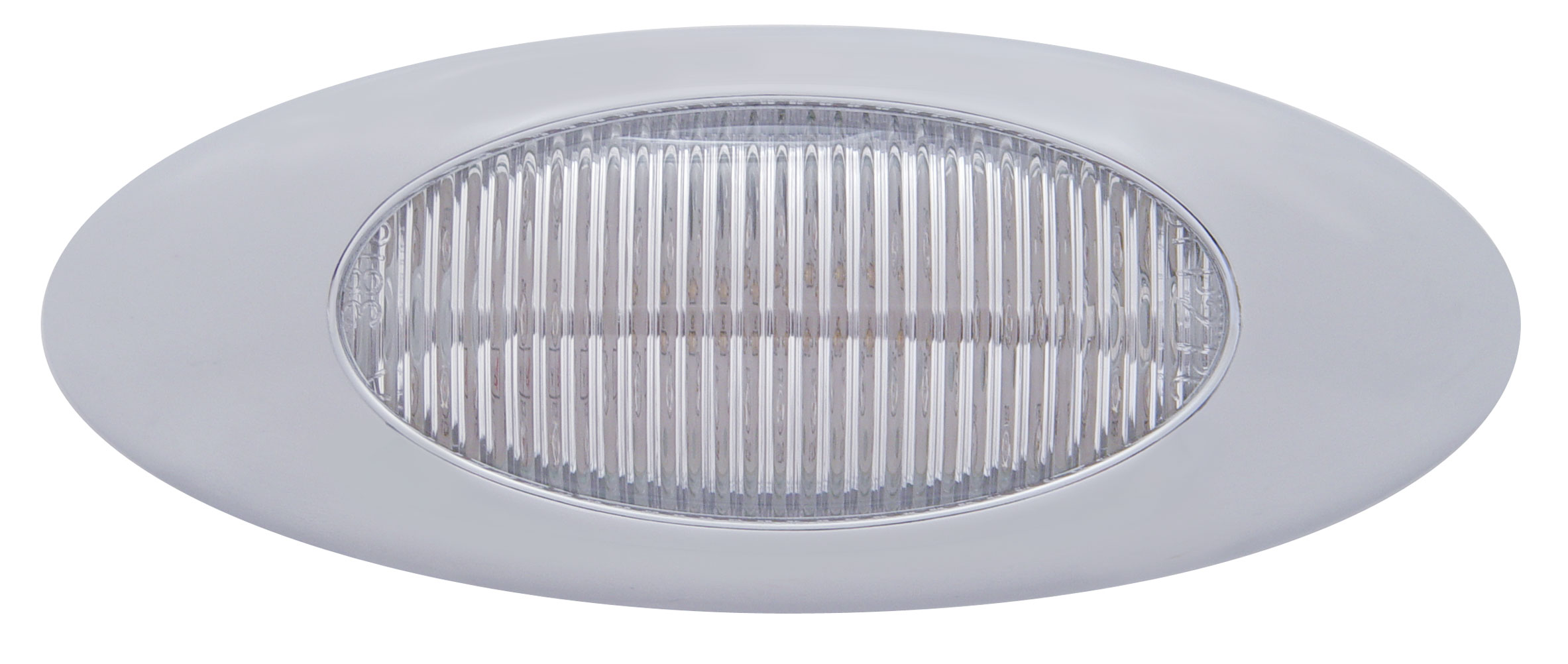 5 Red Led "Phantom I" Clearance/Marker Light - Clear Lens