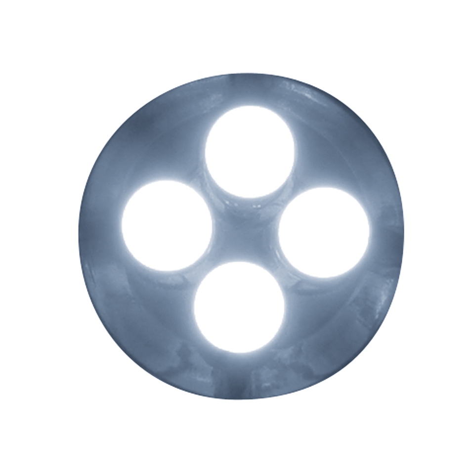 (3/Card) Economy 4 Led 194 Bulb - White