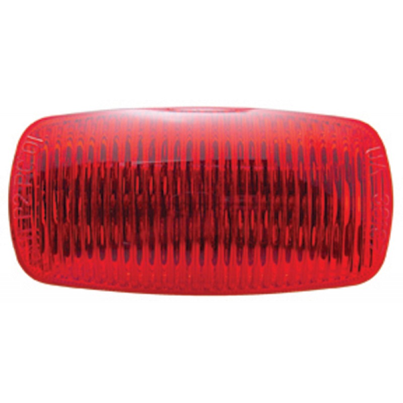 16 Red Led Rectangular Clearance/Marker Light - Red "Phantom I" Lens