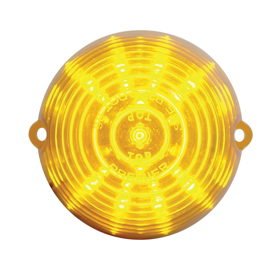 19 Amber Led Grakon 1000 Beehive Cab Light - Amber Lens