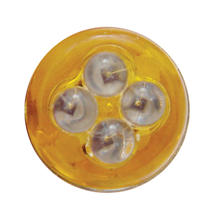 (2/Card) 4 Led 1893 Bulb - Amber