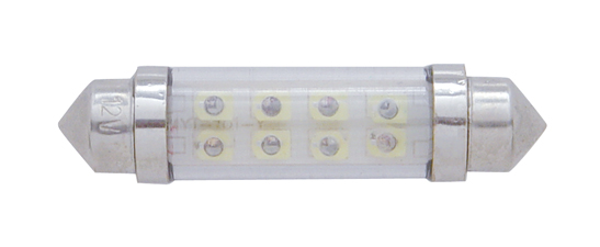 (2/Card) 8 Led 211-2 Bulb - Amber