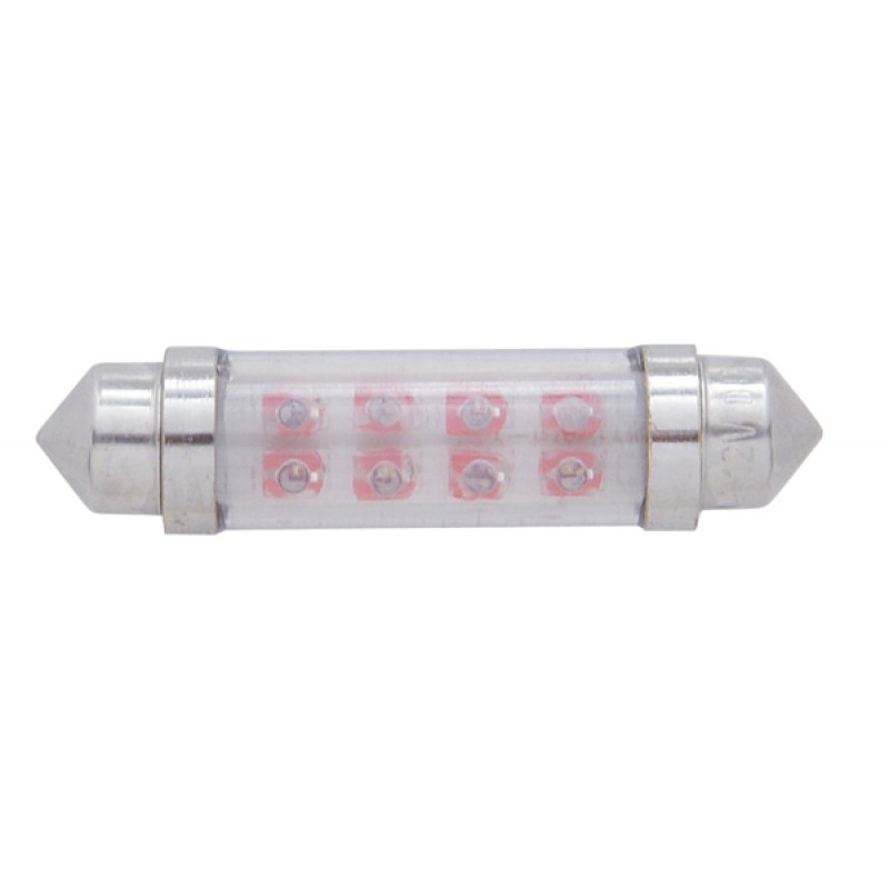 (2/Card) 8 Led 211-2 Bulb - Red