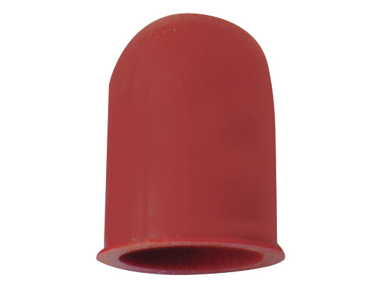 (6/Card) Small Bulb Cover - Red