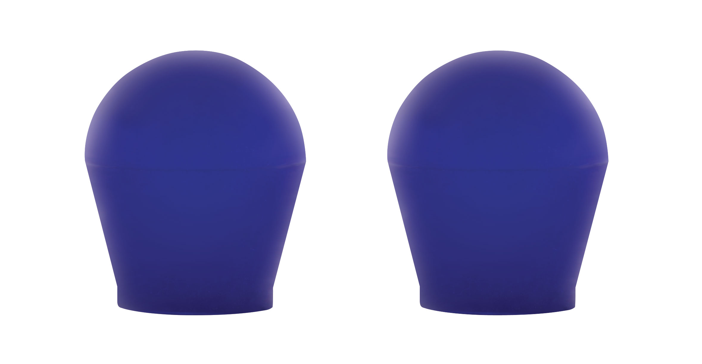 (2/Card) Large Bulb Cover - Blue