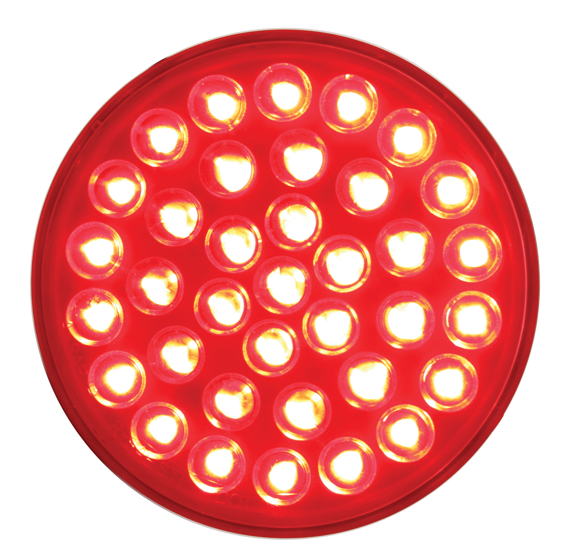 Economy 36 Red Led 4" S/T/T Light - Red Lens