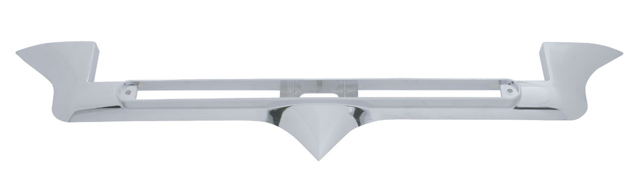 Chrome Plastic Kenworth Hood Emblem Housing W/ 12" Light Cutout