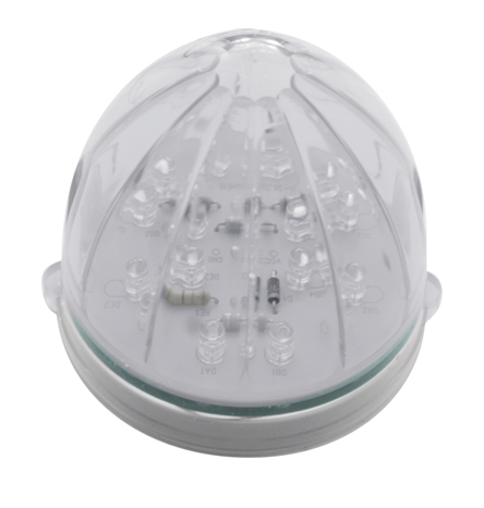 19 Amber Led Grakon 1000 Style Bullet Cab Light - Clear Lens