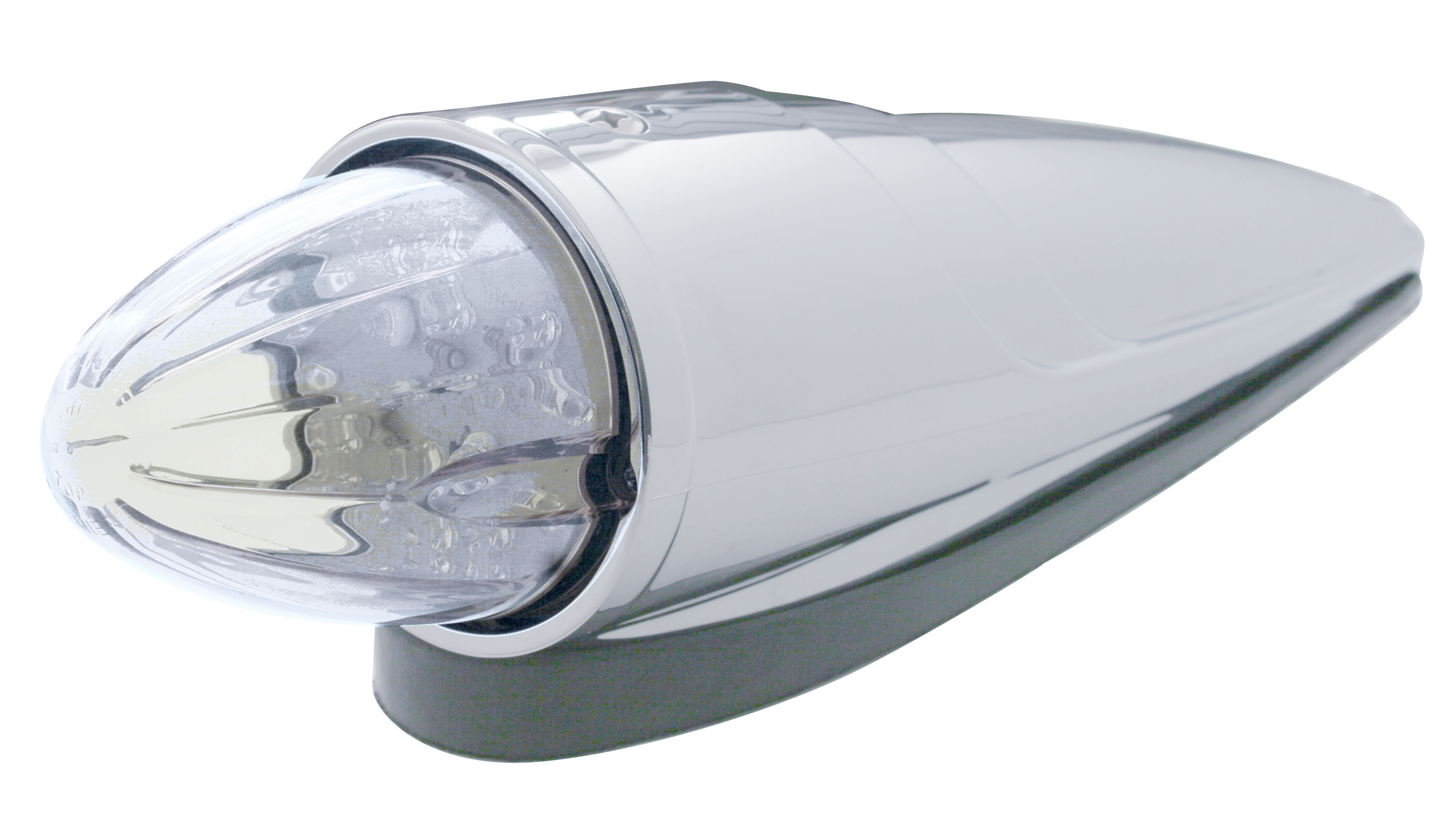 19 Amber Led Grakon 1000 Style Watermelon Cab Light - Clear Lens