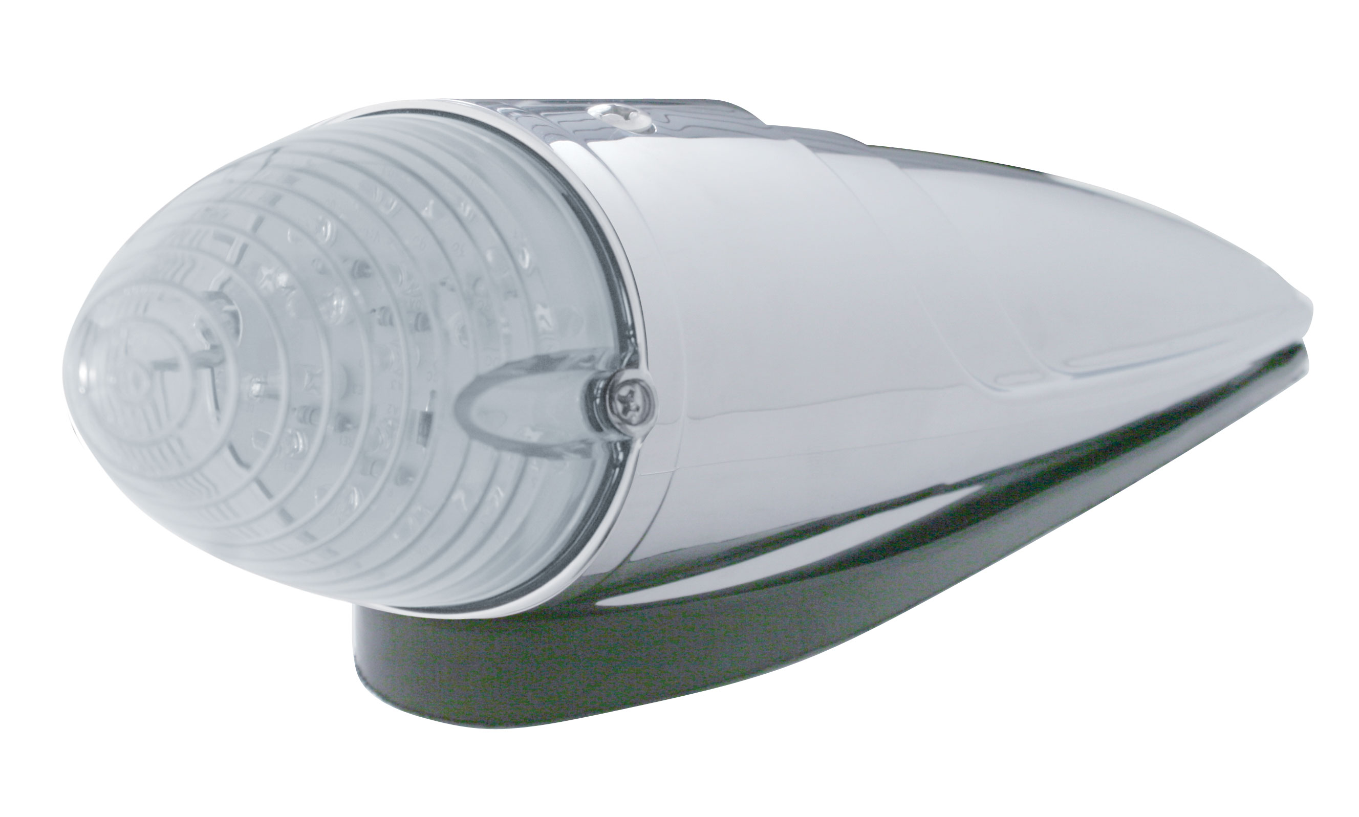 19 Amber Led Grakon 1000 Style Beehive Cab Light - Clear Lens