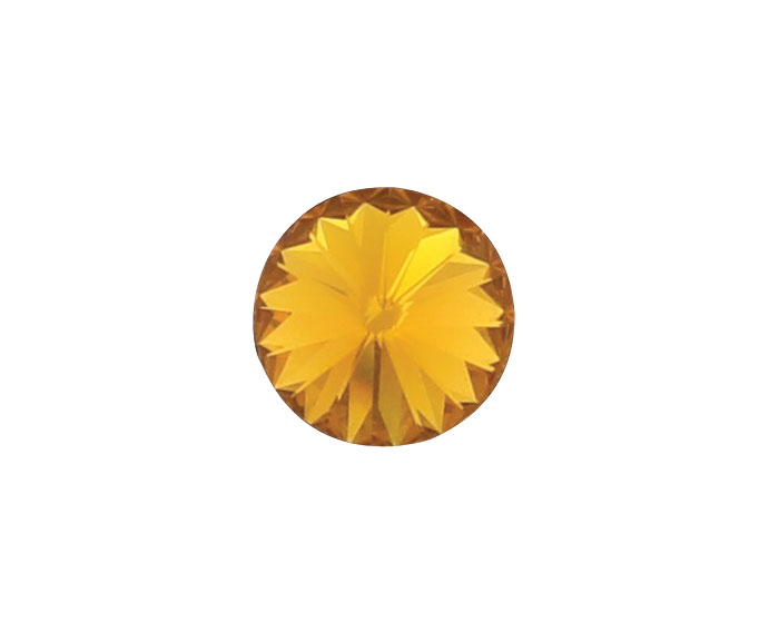 10Mm Small Diamond - Amber