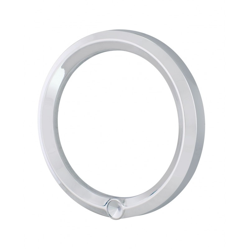 Chrome 2006+ Peterbilt Speed/Tachometer Gauge Cover - Indented