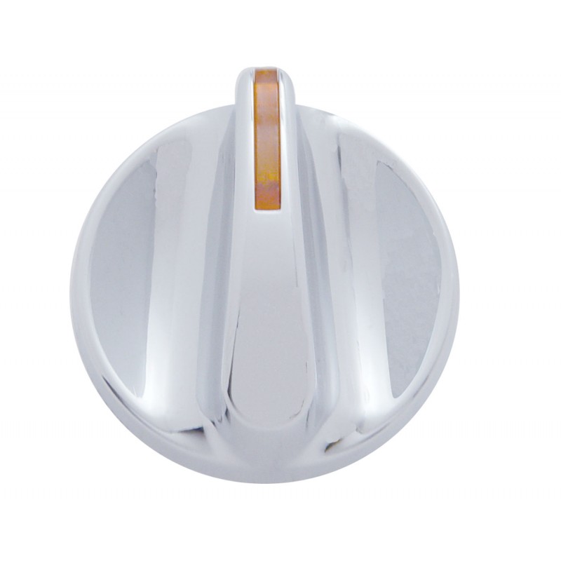 Chrome Plastic Kenworth 2002 A/C Knob